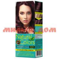 Краска для волос ФАРА NATURAL COLORS №321 Темный баклажан