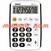 Калькулятор UNIEL UK-11K CU103 черный