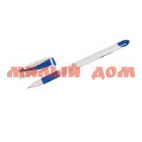 Ручка гел синяя TUKZAR белый корп игол стержень TZ801 сп=12шт СПАЙКАМИ