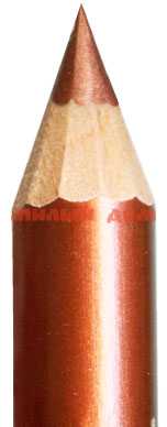 Карандаш для губ FARRES с точилкой W-207 №035 Bronze-2 сп=12шт/СПАЙКАМИ