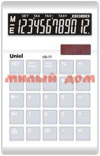 Калькулятор UNIEL UD-77DW/D/B цвет CU26A/E