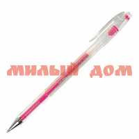 Ручка гел розовая CROWN 0,7мл HJR-500 р/11351 сп=12шт