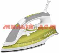 Утюг GALAXY GL6109 2200Вт керам покрытие белый с зеленым
