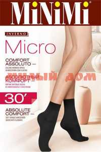 Носки женские MINIMI Micro 30 ден NERO