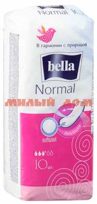 Прокладки БЕЛЛА Normal Softiplait air б/крыл 10шт BE-012-RN10-046/E03 шк 3037/6724