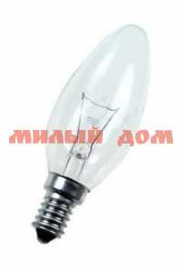 Лампа накал Е14 15Вт 220В ПШ Киргизия для холодильн сп=50шт уп=300шт 4292 СПАЙКАМИ