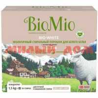Порошок BIOMIO универсальн 1,5кг Bio-white экстр хлопка б/зап ПХ-416 ш.к.4666