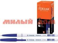 Ручка шар красная TUKZAR красный колпачок белый корпус TZ2019 сп=50шт