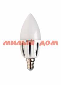 Лампа светодиод Е27 5Вт 220В 4500К LED Свеча на ветру  ЭКОНОМКА 5502