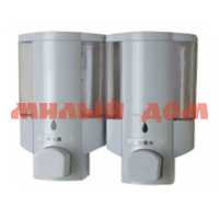 Дозатор для жидкого мыла MJ9010С-2 двойной 2*380мл