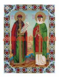 Набор д/вышивания PANNA ЦМ-1558 Икона Св.Петра и Февронии