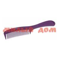 Расческа для волос DEWAL BEAUTY с ручкой фиолетовая 22см сп=12шт СПАЙКАМИ 6810 шк0918