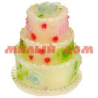 Свеча декоративная GC B2008 тортик с днем рождения