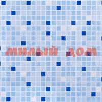Панель ПВХ 0,3 стеновые мозаика Микс синий/сп=30шт/ТОЛЬКО СПАЙКАМИ/757/522537