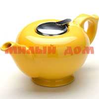 Чайник заварочный 1,2л LR23060-4 желтый керамика 65432