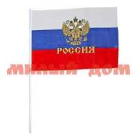 Флаг Россия 40*60 сп=12шт спайками