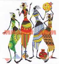 Набор для вышивания PANNA НМ-0739 Африка.Африканочки-подружки