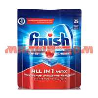 Таблетки для посудо-ных машин FINISH All in ONE max 25шт 3018760