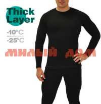 Фуфайка мужская Mottomo Thick Layer XL черный