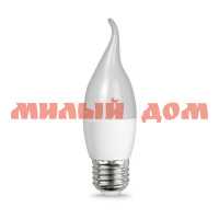 Лампа светодиод Е27 3Вт свеча на ветру СОЮЗ SLED-SMD2835-CW37-3Вт-250Лм-220В-4000К  0165/шк5393