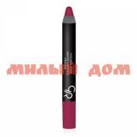 Губная помада ГОЛДЕН РОУЗ Matte Lipstick Crayon Карандаш №16 ш.к.3169