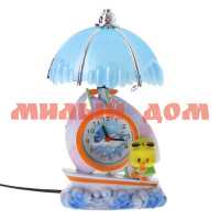 Часы-светильник с будильником Утенок на лодочке на волнах 837707
