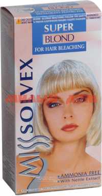 Осветлитель для волос MISS SOLVEX Супер блонд ш.к.0045