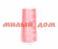 Нитки швейные GAMMA ХБ-10(24/3) 914м 160 розовый