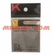 Кольцо заводное Kaida YM-6088 0,7*5мм сп=10упак цена за упак