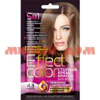 Краска для волос EFFECT COLOR 50мл крем тон 4.3 Шоколад 4925