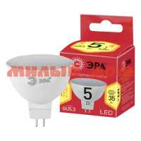 Лампа светодиод GU5.3 5Вт ЭРА LED smd MR16-5w-827-ECO 3000К шк.3034/6430