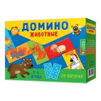 Игра Домино Животные ш.к 4030/5030