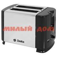 Тостер DELTA DL-61 700Вт таймер черный ш.к.5322