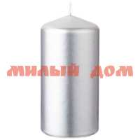 Свеча BARTEK 60*120 Классическая Металлик серебро колонна ш.к 3540