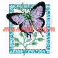 Набор для вышивания КЛАРТ 5-055 Бабочка лиловая