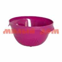 Дуршлаг CURVER Essentials пластик 24см фиолетовый 00736-437-00 ш.к.6000