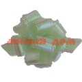 Бант упаковочный шар Ажур 3см перламутр зеленый 16603