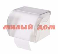 яя#Держатель для туалетной бумаги с полочкой бел М6581