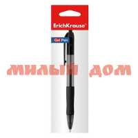 Ручка автомат гел черная ERICHKRAUSE Smart gel 39523 сп=24шт