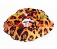 Круг для купания на шею надувн Леопард полноцвет BS01T ш.к.5516