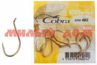 Крючок Cobra BEAK сер1091BZ №012 сп=10шт/цена за спайку ш.к.0280