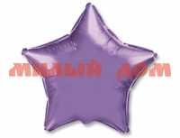 Игра Шар фольгированный Звезда Металлик Lilac 18" 1204-0544 ш.к.1312