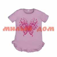 Платье детское SM204 Butterfly pattern розовый р 6-9л