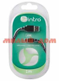 Кабель USB СТМ INTRO штекер мини 1м 1002101 цифровой ш.к.0952