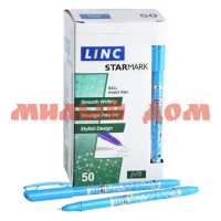 Ручка шар синяя LINC Starmark 0,6мм 950F 175678 сп=20шт