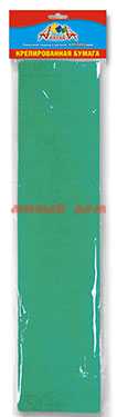 Бумага крепированная 2500*500мм рулон зеленая С0307-11