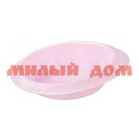 Тарелка пластм 0,3л детская BABY розовый М7151