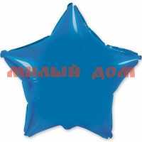 Игра Шар фольгированный Звезда металлик Blue 1204-0045