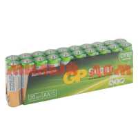 Батарейка  пальчиковая GP Super алкалиновая (AA/R6/LR6-1,5V) сп=20шт/цена за шт шк9856