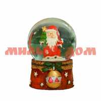Сувенир Водяной шар Дед Мороз с шариком 2019г 2005329
